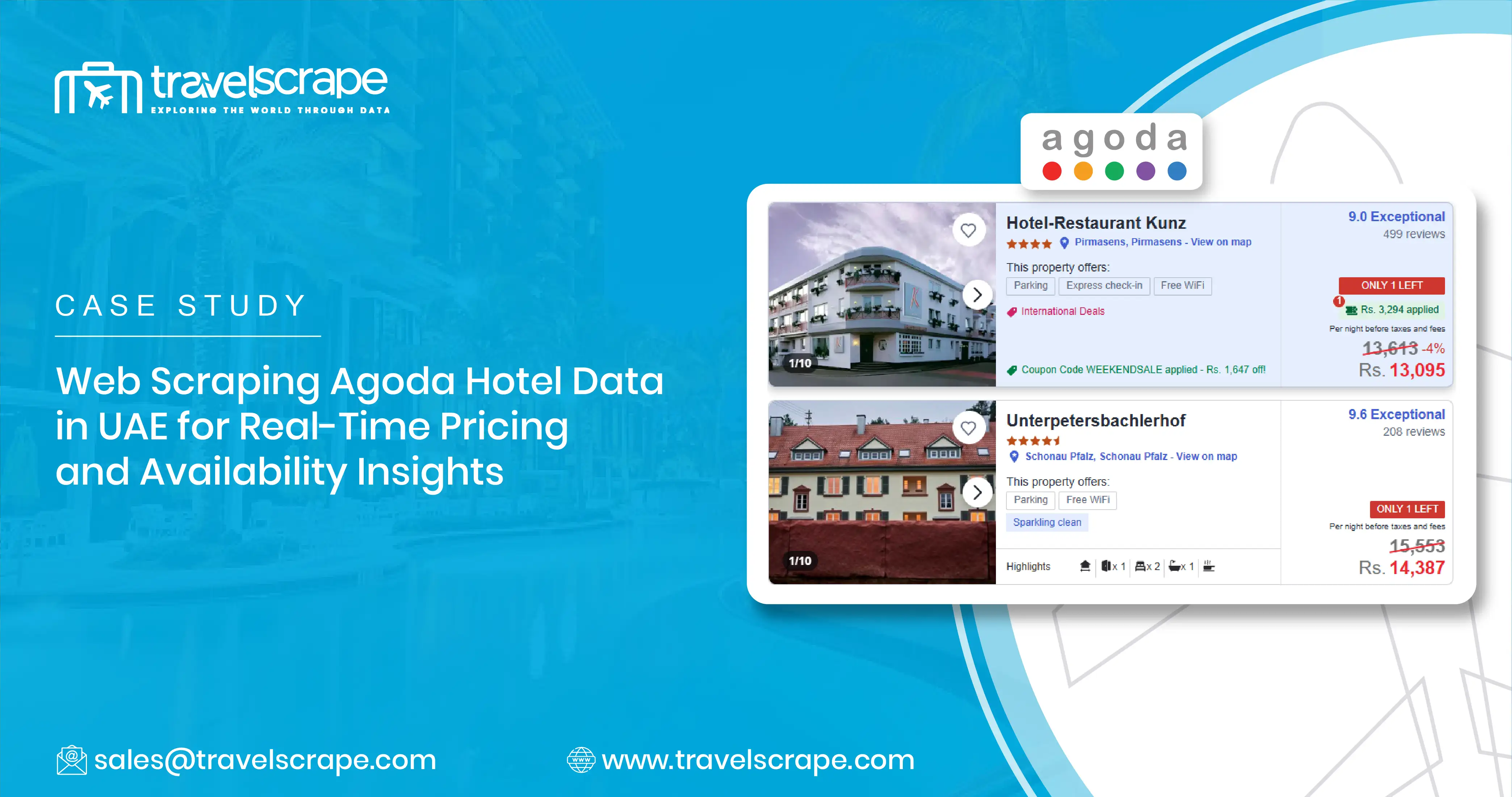 Web Scraping Agoda Hotel Data in UAE for Real-Time Pricing